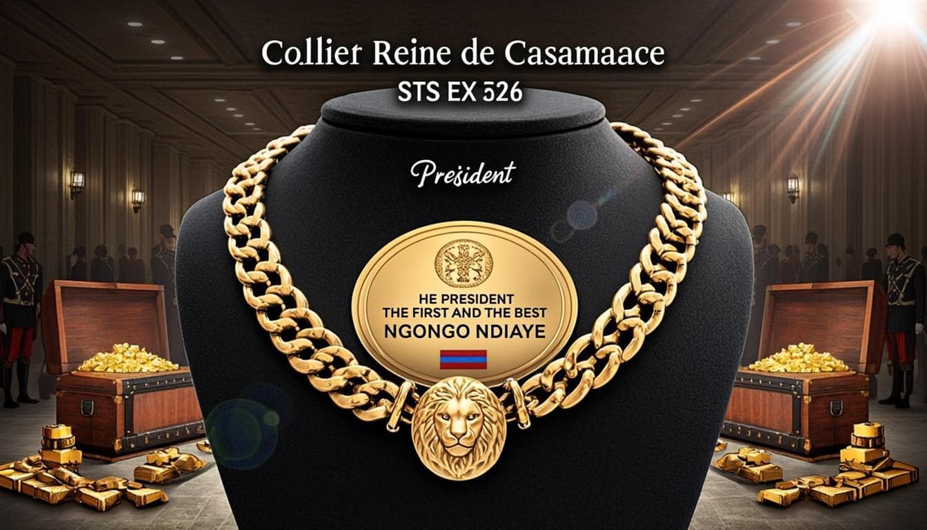 Échantillon IA — Collier Reine de Casamance